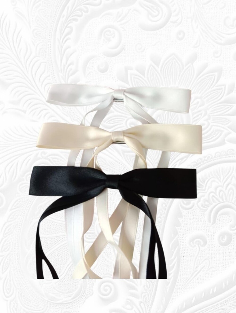 Ribbon Hair Bows - Picture 3 of 11